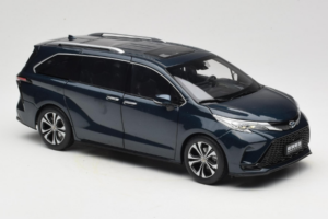 Toyota Granvia Sötétkék OEM 1:18 FCL22GR803 Fém – 6. kép a 8-ből