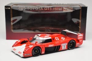 Toyota GT-One TS020 GT1 #1 M. Brundle / E. Collard / V. Sospiri 24 Hours of Le Mans 1999 AUTOart 1:18 89986 Fém – 6. kép a 6-ből