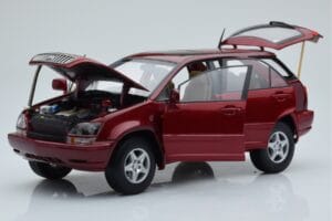 Toyota Harrier Piros Metál AUTOart 1:18 70035 Fém – 2. kép a 8-ből