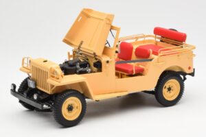 Toyota Land Cruiser BJ Bézs Kyosho 1:18 08959BE Fém – 2. kép a 8-ből