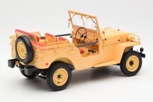 Toyota Land Cruiser BJ Bézs Kyosho 1:18 08959BE Fém – 3. kép a 8-ből
