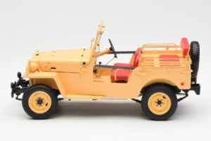 Toyota Land Cruiser BJ Bézs Kyosho 1:18 08959BE Fém – 4. kép a 8-ből