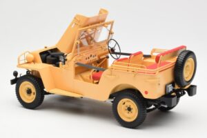 Toyota Land Cruiser BJ Bézs Kyosho 1:18 08959BE Fém – 5. kép a 8-ből