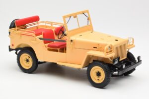 Toyota Land Cruiser BJ Bézs Kyosho 1:18 08959BE Fém – 6. kép a 8-ből