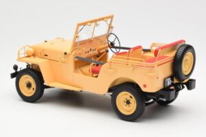 Toyota Land Cruiser BJ Bézs Kyosho 1:18 08959BE Fém – 7. kép a 8-ből
