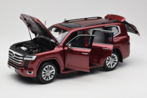 Toyota Land Cruiser LC300 ZX Piros LCD 1:18 LCD18013-ZX-RE Fém – 2. kép a 8-ből