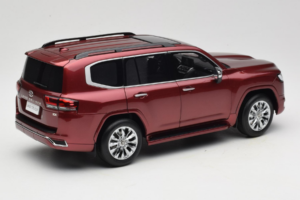 Toyota Land Cruiser LC300 ZX Piros LCD 1:18 LCD18013-ZX-RE Fém – 3. kép a 8-ből