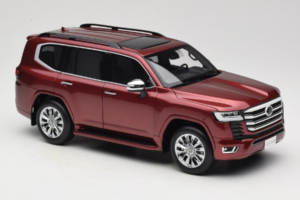 Toyota Land Cruiser LC300 ZX Piros LCD 1:18 LCD18013-ZX-RE Fém – 6. kép a 8-ből