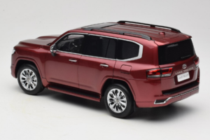 Toyota Land Cruiser LC300 ZX Piros LCD 1:18 LCD18013-ZX-RE Fém – 7. kép a 8-ből