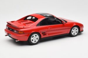 Toyota MR2 W20 Piros Otto 1:18 OT234 Gyanta – 2. kép a 6-ből