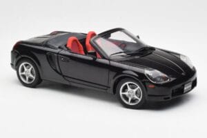 Toyota MR2 Spyder W30 Fekete LHD AUTOart 1:18 78714 Fém – 6. kép a 8-ből
