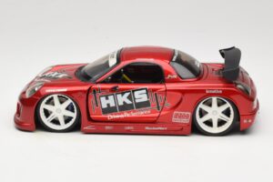 Toyota MR2 Spyder ZZW30 Tuned Piros Jada 1:18 63194 Fém – 4. kép a 8-ből