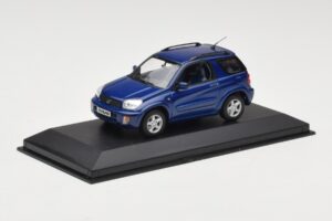 Toyota RAV4 Sötétkék Szürke Belső Minichamps 1:43 433166004 Fém – 2. kép a 4-ből