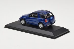 Toyota RAV4 Sötétkék Szürke Belső Minichamps 1:43 433166004 Fém – 3. kép a 4-ből