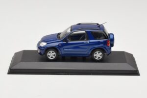 Toyota RAV4 Sötétkék Szürke Belső Minichamps 1:43 433166004 Fém