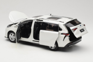Toyota Sienna XL30 Fehér OEM 1:18 TOYOTA013 Fém – 5. kép a 8-ből