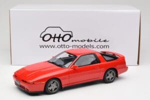 Toyota Supra A70 Mk3 Super Red Otto 1:18 OT1144 Gyanta – 6. kép a 6-ből