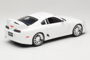 Toyota Supra Mk4 Fehér Fast & Furious Jada 1:18 97509 Fém – 2. kép a 6-ből