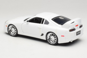 Toyota Supra Mk4 Fehér Fast & Furious Jada 1:18 97509 Fém – 5. kép a 6-ből