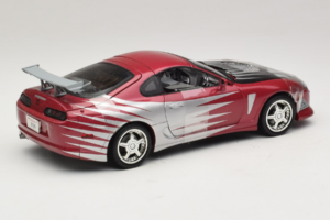 Toyota Supra A80 Fast & Furious Lila Ezüst ERTL 1:18 33708 Fém – 2. kép a 6-ből