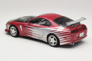 Toyota Supra A80 Fast & Furious Lila Ezüst ERTL 1:18 33708 Fém – 5. kép a 6-ből