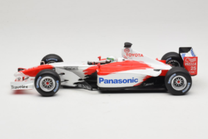 Toyota TF102 #25 A. McNish Panasonic Toyota Racing Showcar 2002 Minichamps 1:18 103020075 Fém – 3. kép a 6-ből