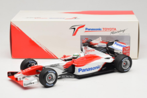 Toyota TF102 #25 A. McNish Panasonic Toyota Racing Showcar 2002 Minichamps 1:18 103020075 Fém – 6. kép a 6-ből