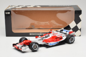 Toyota TF105 #16 J. Trulli Panasonic Toyota Racing 2005 Minichamps 1:18 100050016 Fém – 7. kép a 7-ből