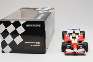 Toyota TF105 #17 R. Schumacher Panasonic Toyota Racing 2005 Minichamps 1:18 100050017 Fém – 6. kép a 7-ből