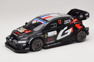 Toyota GR Yaris Rally1 #17 S. Ogier / V. Landais Rally Islas Canarias 2025 IXO 1:18 18RMC249B Fém