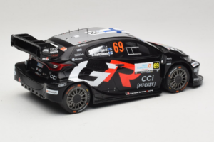 Toyota GR Yaris Rally1 #69 K. Rovanpera / J. Halttunen Rally Islas Canarias 2025 IXO 1:18 18RMC249A Fém – 2. kép a 6-ből
