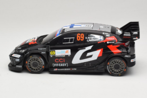 Toyota GR Yaris Rally1 #69 K. Rovanpera / J. Halttunen Rally Islas Canarias 2025 IXO 1:18 18RMC249A Fém – 3. kép a 6-ből