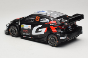 Toyota GR Yaris Rally1 #69 K. Rovanpera / J. Halttunen Rally Islas Canarias 2025 IXO 1:18 18RMC249A Fém – 5. kép a 6-ből