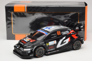 Toyota GR Yaris Rally1 #69 K. Rovanpera / J. Halttunen Rally Islas Canarias 2025 IXO 1:18 18RMC249A Fém – 6. kép a 6-ből