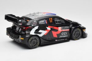 Toyota GR Yaris Rally1 #17 S. Ogier / V. Landais Rally Monte Carlo 2024 IXO 1:18 18RMC196 Fém – 2. kép a 6-ből