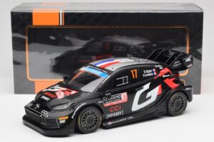 Toyota GR Yaris Rally1 #17 S. Ogier / V. Landais Rally Monte Carlo 2024 IXO 1:18 18RMC196 Fém – 6. kép a 6-ből