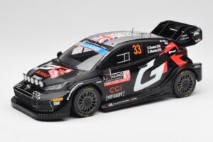 Toyota Yaris Rally1 WRC #33 E. Evans / S. Martin Rally Monte Carlo Night Version 2024 IXO 1:18 18RMC197 Fém