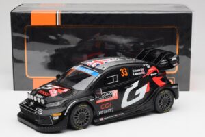 Toyota Yaris Rally1 WRC #33 E. Evans / S. Martin Rally Monte Carlo Night Version 2024 IXO 1:18 18RMC197 Fém – 6. kép a 6-ből