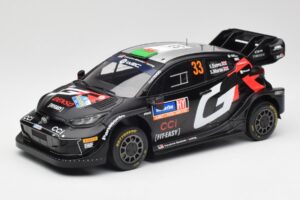 Toyota Yaris Rally1 WRC #33 E. Evans / S. Martin Rally Sweden 2024 IXO 1:18 18RMC200 Fém