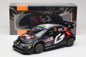 Toyota Yaris Rally1 WRC #33 E. Evans / S. Martin Rally Sweden 2024 IXO 1:18 18RMC200 Fém – 6. kép a 6-ből