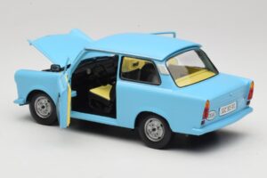 Trabant 601 Kék Sun Star 1:18 4290 Fém – 5. kép a 8-ből