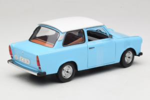 Trabant 601 Deluxe Kék Fehér Sun Star 1:18 4286 Fém – 2. kép a 6-ből