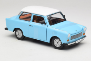 Trabant 601 Deluxe Kék Fehér Sun Star 1:18 4286 Fém – 4. kép a 6-ből