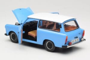 Trabant 601 Kombi Kék Sun Star 1:18 4272 Fém – 5. kép a 8-ből