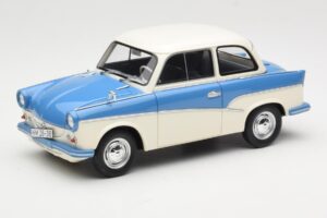 Trabant P50 Világoskék Krémszínű BoS Models 1:18 BOS035 Gyanta