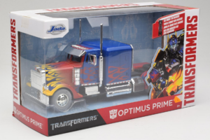 Peterbilt Optimus Prime Transformers Movie Car Jada 1:24 30446 Fém – 2. kép a 3-ből