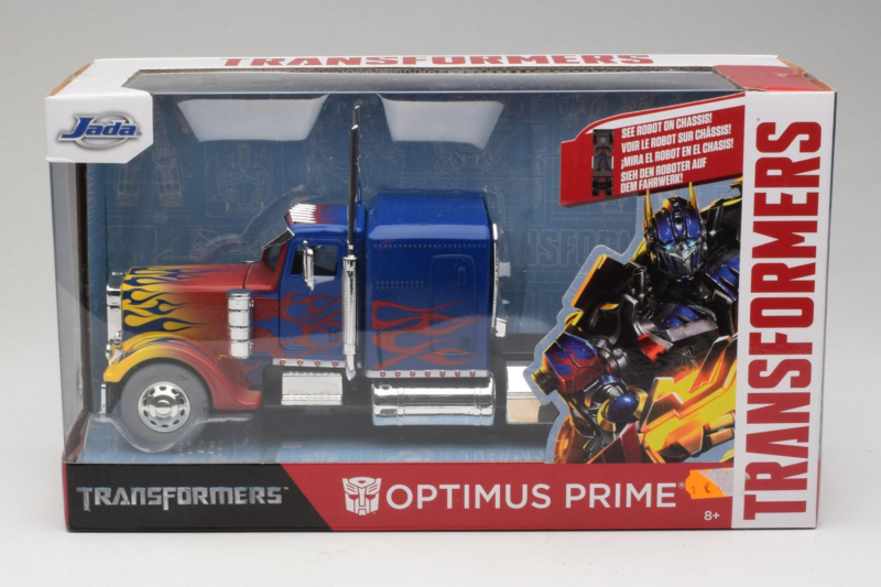 Peterbilt Optimus Prime Transformers Movie Car Jada 1:24 30446 Fém