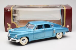 Tucker Torpedo Kék Road Signature 1:18 92268 Fém – 8. kép a 8-ből