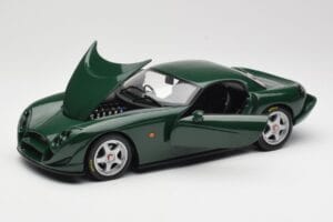 TVR Speed 12 Sötétzöld Hot Wheels 1:18 50429 Fém – 2. kép a 8-ből
