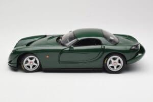 TVR Speed 12 Sötétzöld Hot Wheels 1:18 50429 Fém – 4. kép a 8-ből